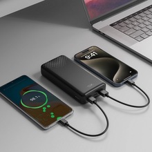 Powerbank XO PB313 Light Display 20000 mAh Black (714798)