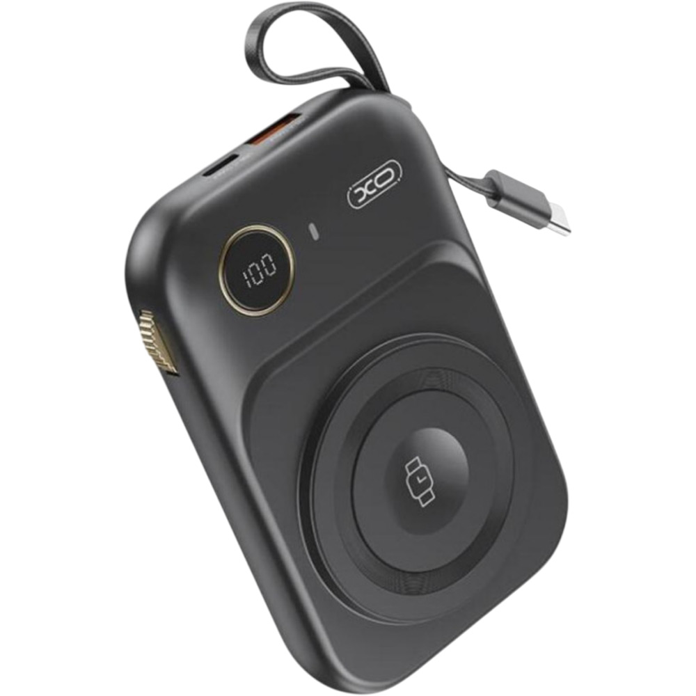 Powerbank XO PR270 Magnetic MagSafe 10000mAh 15W 3-in-1 Black (714807) Торговая марка XO