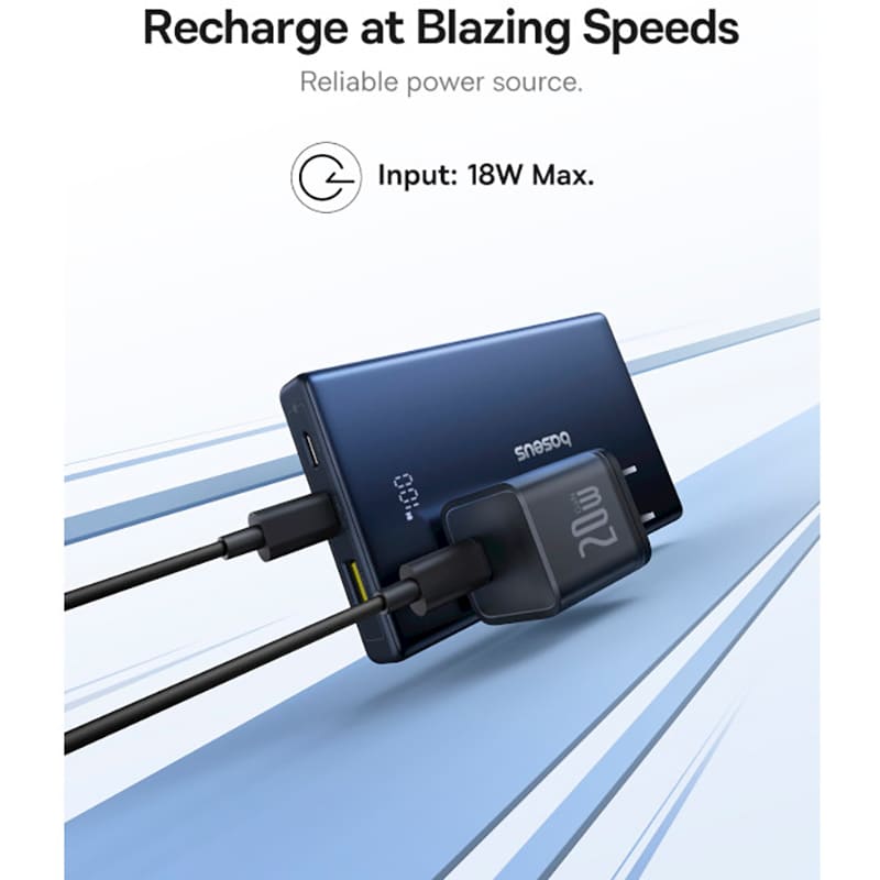 Заказать Powerbank BASEUS PicoGo 10000mAh 20W Black (P10076801123-00)