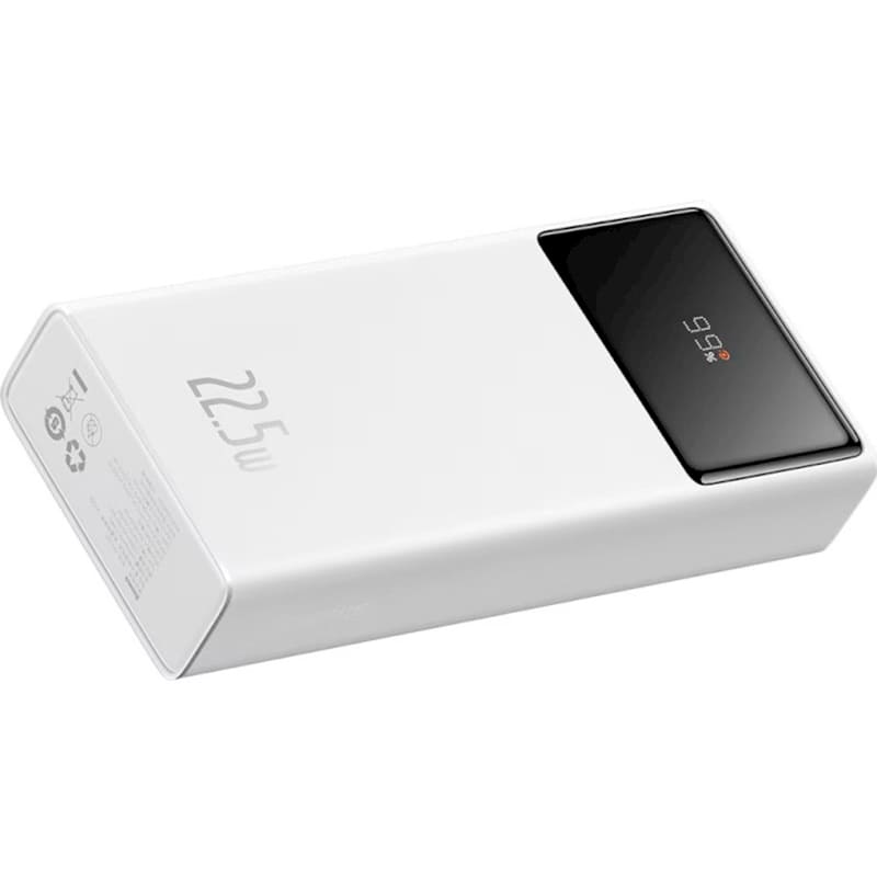 Powerbank BASEUS Star Lord 20000mAh 22.5W White (PPXJ080002) Входной разъем micro-USB, USB Type-C