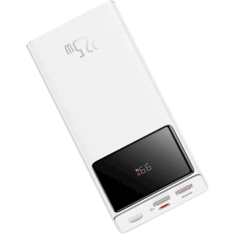 Powerbank BASEUS Star-Lord 30000mAh 22.5W White (PPXJ080102) Тип аккумулятора Li-Pol