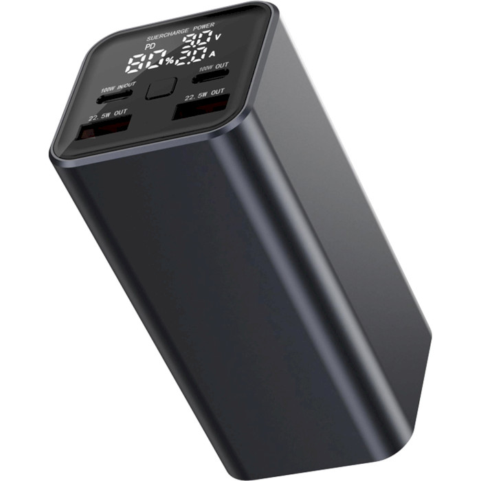 Powerbank YENKEE YPB 2100-20000 mAh PD 100W Black (37000117)