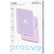 Powerbank PROOVE Proove X-Core 5000mAh 20W Purple (PNXC20010009)