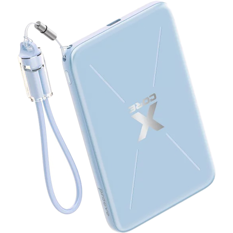 Powerbank PROOVE Proove X-Core 5000mAh 20W Sky Blue (PNXC20010008) Вхідний роз'єм USB Type-C
