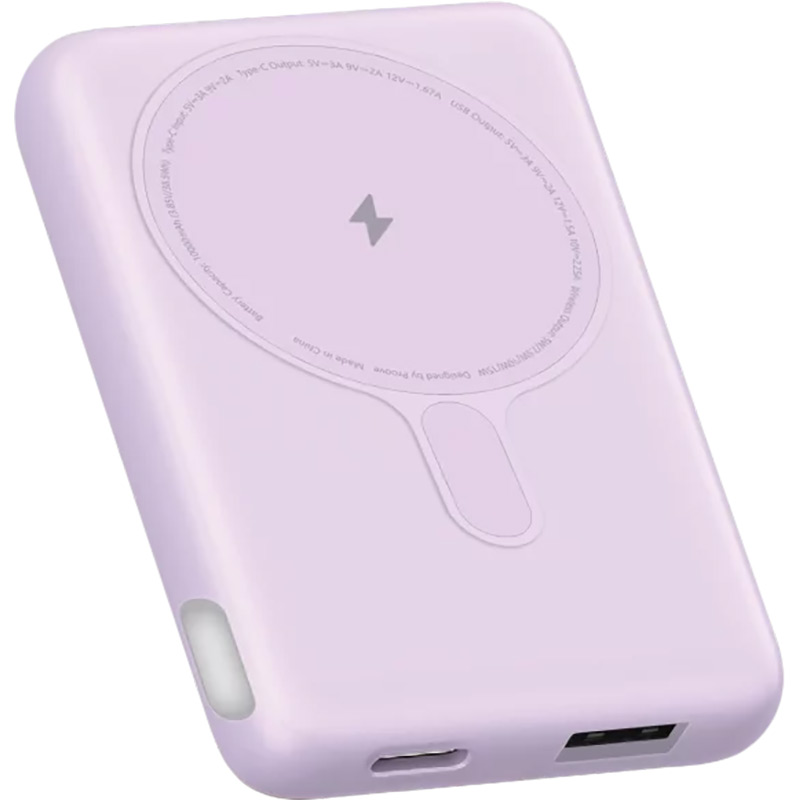 Powerbank Proove Vibe Energy Plus 10000mAh 22.5W Purple (PBVE15012209) Ємність 10000