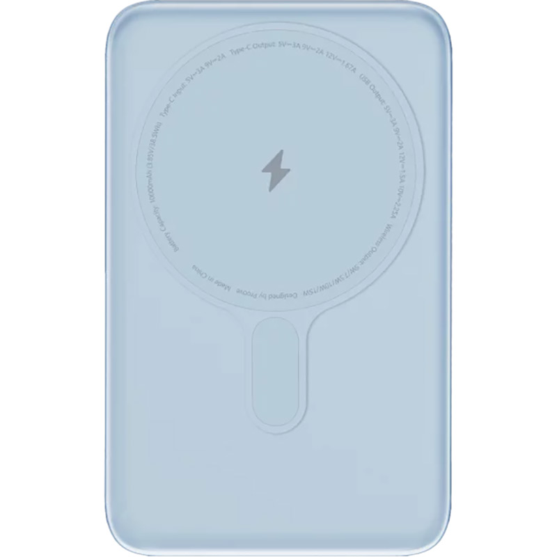 Powerbank Proove Vibe Energy Plus 10000mAh 22.5W Sky Bleu (PBVE15012208) Ємність 10000