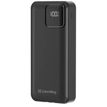 Купить во Львове - Powerbank COLORWAY 20000 mAh Optimal Power Black (USB QC3.0 + USB-C PD22.5W)