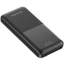 Powerbank COLORWAY 10000 mAh LCD USB QC3.0 + USB-C PD22.5W Black (CW-PB100LPB3BK-PDD)