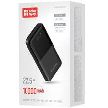 Powerbank COLORWAY 10000 mAh LCD USB QC3.0 + USB-C PD22.5W Black (CW-PB100LPB3BK-PDD)