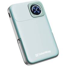 Powerbank COLORWAY 10000 mAh 15W MagSafe & Watch Wireless Aquamarine USB-C PD 22.5W (CW-PB100LPA2MT-WPDD)