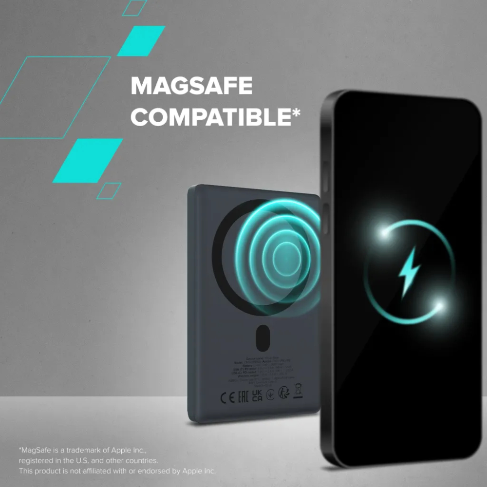 Покупка Powerbank CANYON 5000mAh OnPower 500 magnetic Aluminium Interstellar Black (CNS-CPB500B)