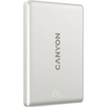 Powerbank CANYON 5000mAh OnPower 500 magnetic Aluminium Star Grey (CNS-CPB500G)