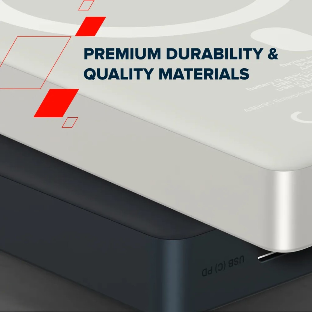 Фото Powerbank CANYON 10000mAh OnPower 511 magnetic Aluminium Star Grey (CNS-CPB511G)