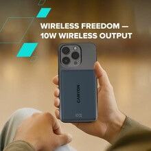 Powerbank CANYON 10000mAh OnPower 511 magnetic Aluminium Star Grey (CNS-CPB511G)