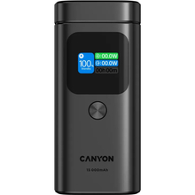 Powerbank CANYON 15000mAh OnPower 150 Qi2 magnetic 100W Aluminium Dark grey (CNS-CPB150DG)