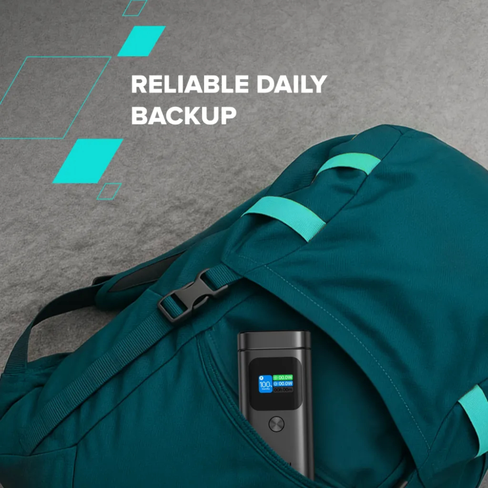 Фото 17 Powerbank CANYON 15000mAh OnPower 150 Qi2 magnetic 100W Aluminium Dark grey (CNS-CPB150DG)