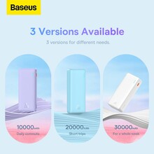 Powerbank BASEUS Airpow Fast Charge 10000mAh 20W Galaxy Blue (P10022801313-00)