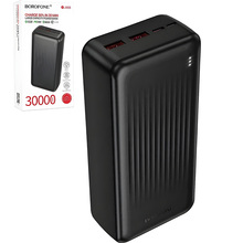 Powerbank BOROFONE 30000mAh BJ80B Clever PD20W + QC22.5W Black (714874)