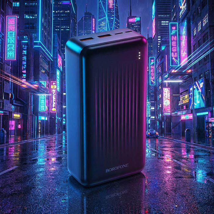 Покупка Powerbank BOROFONE 30000mAh BJ80B Clever PD20W + QC22.5W Black (714874)