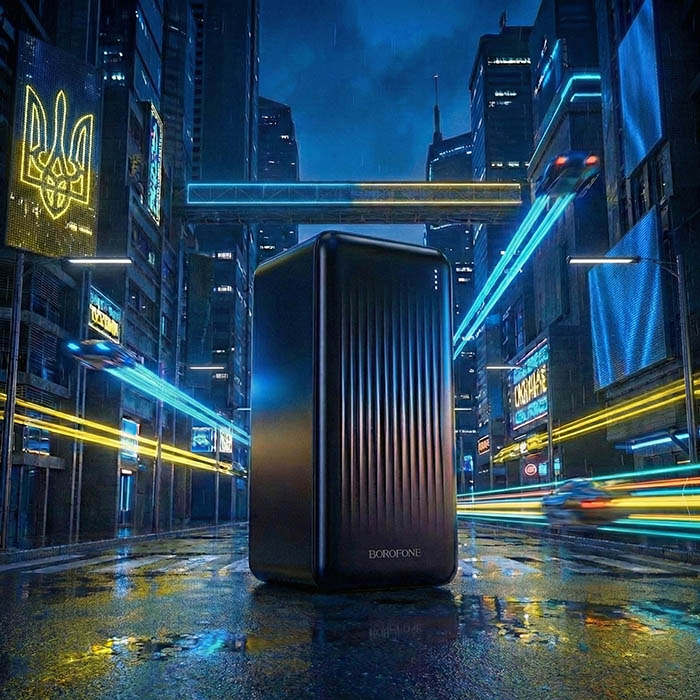 Фото Powerbank BOROFONE 50000mAh BJ80C Clever PD20W + QC22.5W Black (714875)