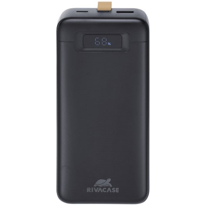 Powerbank RIVACASE VA1083 30000mA 65W PD Black Ємність 30000