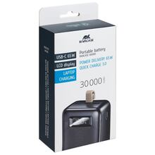 Powerbank RIVACASE VA1083 30000mA 65W PD Black