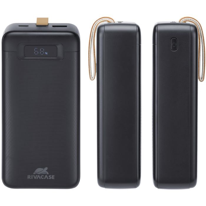 Замовити Powerbank RIVACASE VA1083 30000mA 65W PD Black