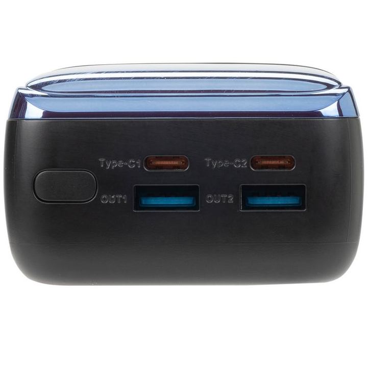 Powerbank RIVACASE VA1080 30000mA 65W QC+PD Black Тип акумулятора Li-Pol