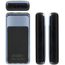 Powerbank RIVACASE VA1075 20000mAh 45W QC+PD Black