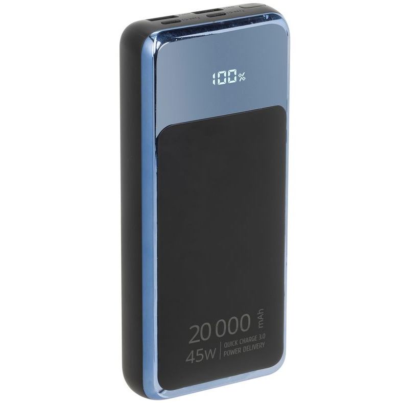 Powerbank RIVACASE VA1075 20000mAh 45W QC+PD Black