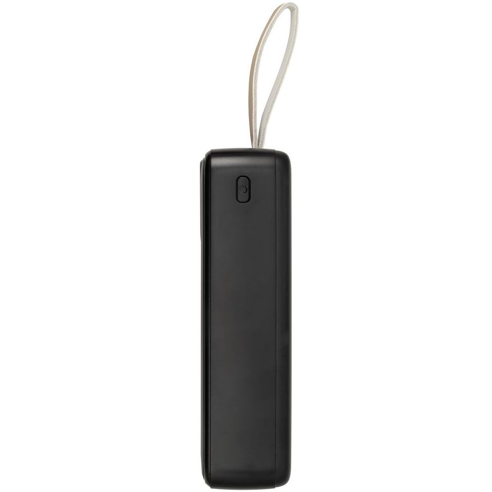 Powerbank RIVACASE VA2585 30000 mA 20W PD+QC Black Вхідний роз'єм USB Type-C
