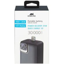 Powerbank RIVACASE VA2585 30000 mA 20W PD+QC Black
