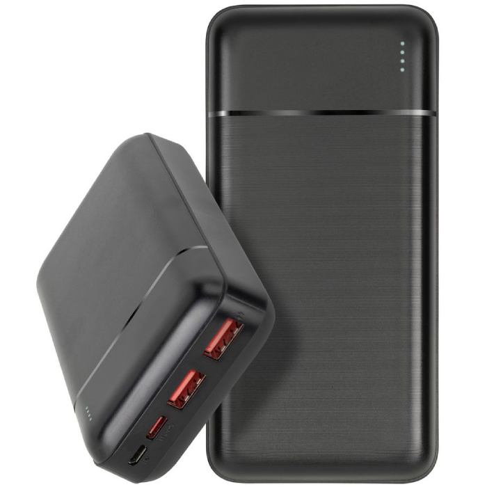 Замовити Powerbank RIVACASE VA2102 20000mA 22,5W QC/PD Black