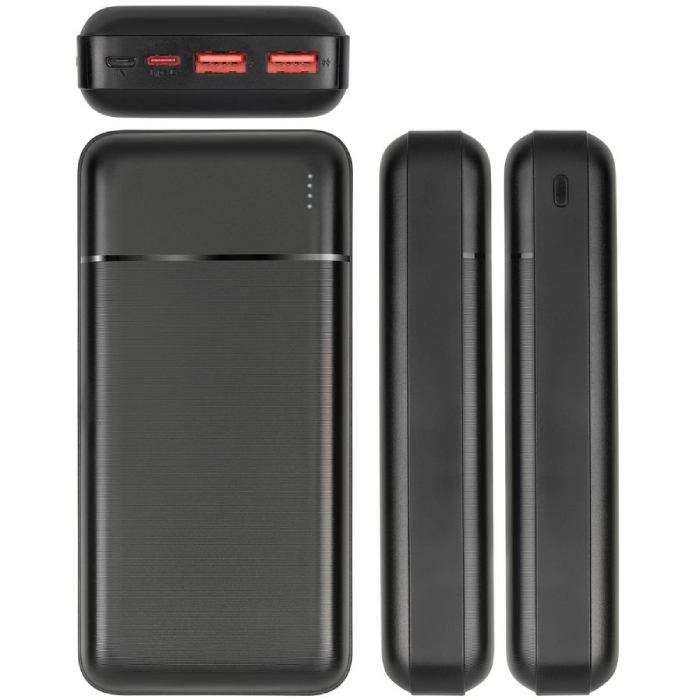 Зображення Powerbank RIVACASE VA2102 20000mA 22,5W QC/PD Black