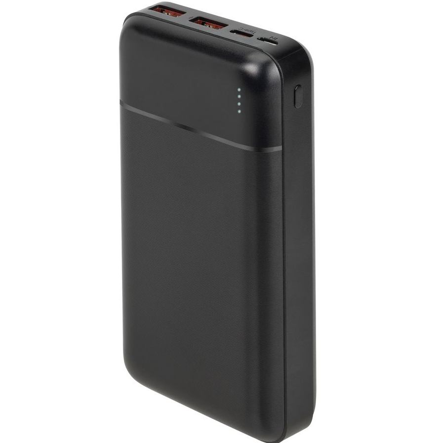 Powerbank RIVACASE VA2102 20000mA 22,5W QC/PD Black Тип акумулятора Li-Pol