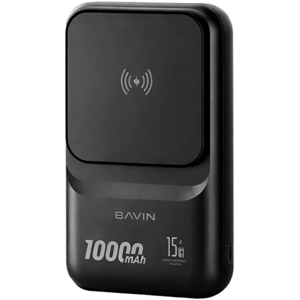 Powerbank BAVIN PC1066S Wireless 10000 mAh Black (Y-PC1066S-BK)