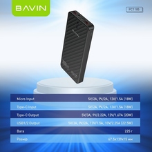 Powerbank BAVIN PC1185 10000mAh Black (Y-PC1185 BK)