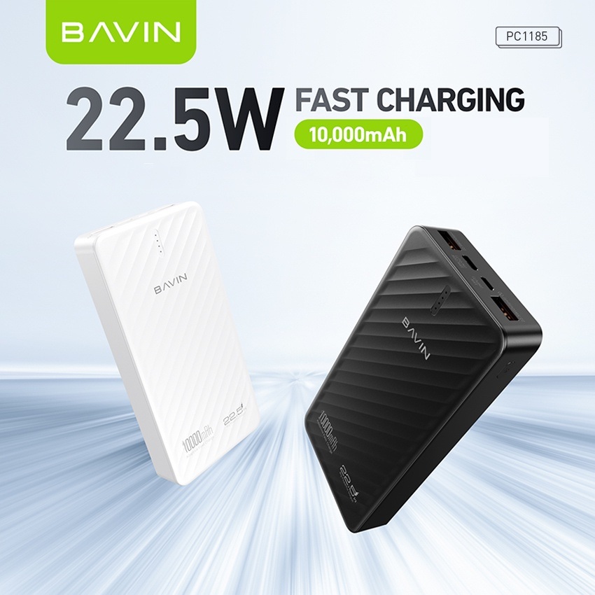 Фото Powerbank BAVIN PC1185 10000mAh Black (Y-PC1185 BK)