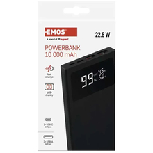 Powerbank EMOS 10000mAh BetaQ 10 22,5W PD20W black (B0531B)