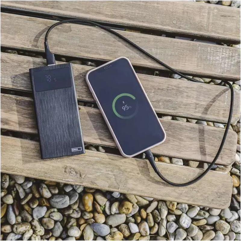В Україні Powerbank EMOS 10000mAh BetaQ 10 22,5W PD20W black (B0531B)