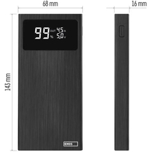 Powerbank EMOS 10000mAh BetaQ 10 22,5W PD20W black (B0531B)