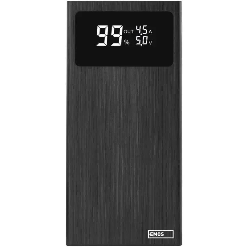 Powerbank EMOS 20000mAh BetaQ20 22,5W PD20W black (9B0532B)