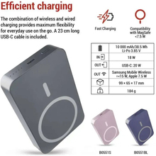 Powerbank EMOS 10000mAh EMOS WI1046 20W PD20W grey (B0551GY)