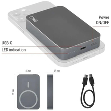 Powerbank EMOS 10000mAh EMOS WI1046 20W PD20W grey (B0551GY)