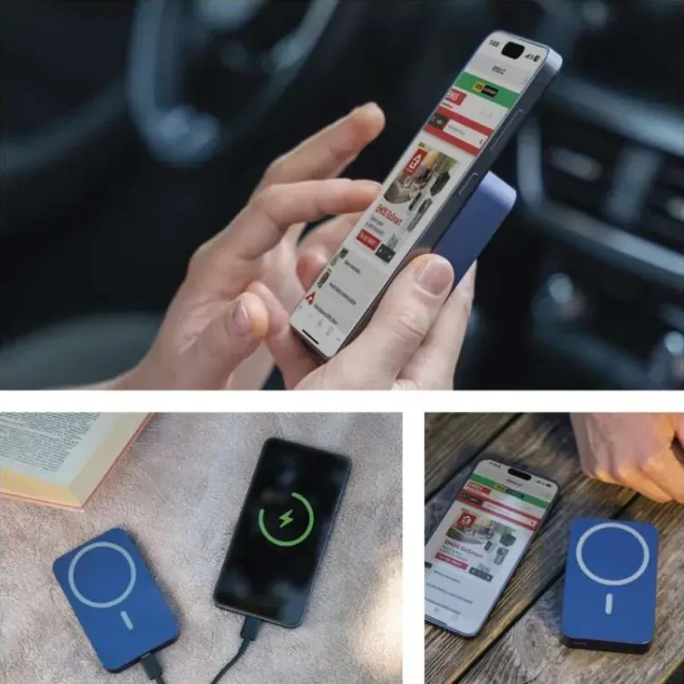 Обзор Powerbank EMOS 10000mAh WI1046 20W PD20W blue (B0551BL)