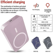 Powerbank EMOS 10000mAh WI1046 20W PD20W pink (B0551S)