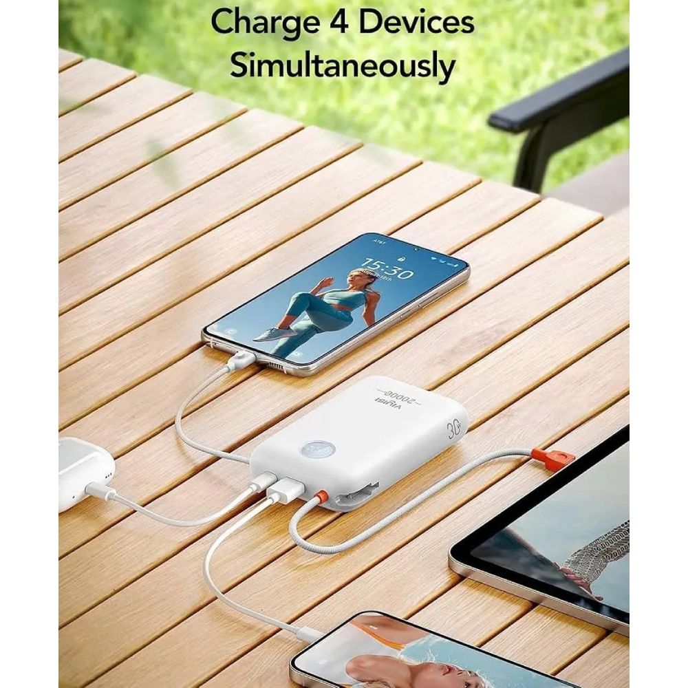 Powerbank VIYISI G2068 20000 mAh White (X0020VJ17D) Емкость 20000