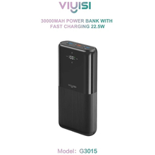 Powerbank VIYISI G3015 30000 mAh Black (X001XFVS1J)