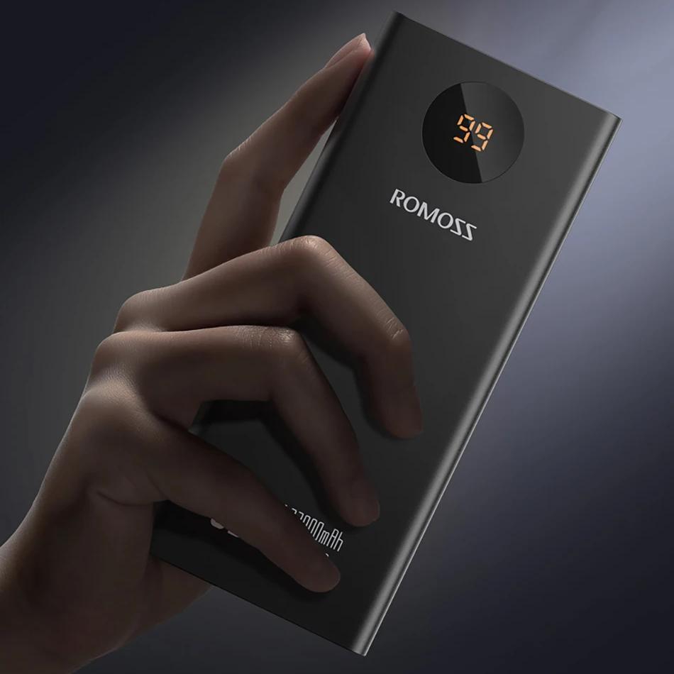 Powerbank ROMOSS PEA27S Pro 27000 mAh Black (PEA27-282-2111H) Торговая марка ROMOSS