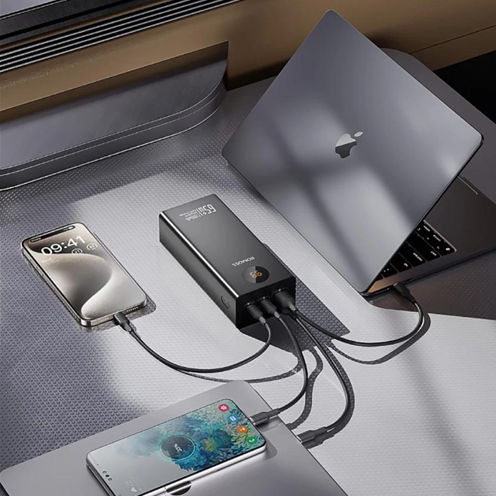 Изображение Powerbank ROMOSS PEA27S Pro 27000 mAh Black (PEA27-282-2111H)